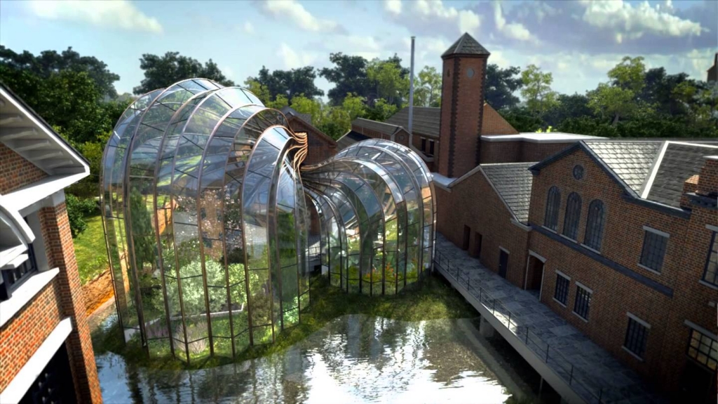Chalk Streams Paper Mill is now the Bombay Saphire Distillery